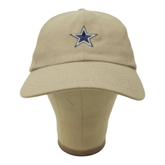 NFL Dallas Cowboys Football Adjustable Size Strapback Cap Baseball Hat Khaki - Picture 9 of 13
